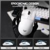 imageEPOMAKER Aula SC800 Wireless Gaming Mouse 37g Lightweight Adjustable 26000 DPI 8k Polling Rate PAW3395 Programmable Buttons OnBoard Memory 250mAh Battery PCMACLinux WhiteWhite
