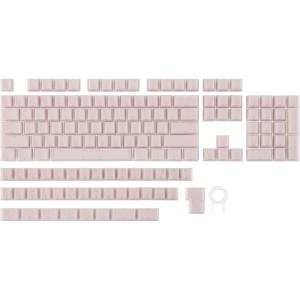 imageEPOMAKER Creamy Jade PBT Keycaps 142 Keys Double Shot Cherry Profile 607596Full Size Custom Keyboard Keycaps Set for Mechanical Gaming Keyboard BluePink