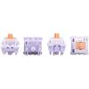 imageEPOMAKER Wisteria Tactile Mechanical Keyboard Switches Set 5 Pin Factory Lubed 30 Pieces Switch with POM PTFE Stem 204mm Spring Compatible with MX Keycaps for Gaming Keyboard DIYWisteria Tactile