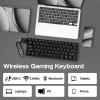 imageEPOMAKER Aula MINI60 HE Hall Effect Gaming Keyboard 24GHzBT 8K Hz Polling SOCD ampamp DKS Adjustable Actuation ampamp Fast Trigger PBT Keycap 60 Wireless Mechanical Keyboard for WinMac MaxStandard