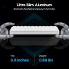 imageEPOMAKER Luma40 Low Profile Mechanical Keyboard with QMKVIA ampamp CNC Metal Transparent PC Keycap HotSwap Kailh Linear Switch 24GhzBTUSB 40 Wireless Gaming Keyboard for MacWin
