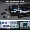 imageEPOMAKER Magcore65 Lite Wireless Analog Keyboard DKS ampamp SOCD 8K Polling Inductive Switch PC ampamp PBT Keycap HotSwap RGB 24GBT 65 Layout Gaming Keyboard