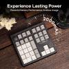 imageEPOMAKER TH33 Wireless Mechanical Numpad VIA BT24GUSB HotSwap RGB Backlit Gasket PBT Keycap Creamy Switch Number Pad with Arrow Keys ampamp Knob for PCMac