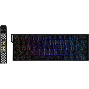 imageEPOMAKER Aula MINI60 HE Hall Effect Gaming Keyboard 24GHzBT 8K Hz Polling SOCD ampamp DKS Adjustable Actuation ampamp Fast Trigger PBT Keycap 60 Wireless Mechanical Keyboard for WinMac MaxMax