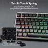 imageEPOMAKER Lusterfly Jelly Keycaps Set  123 Keys DoubleShot Laser Engraved MDA Profile ABSPC NonShineThrough MXCompatible for 6168848798100104Key Mechanical Keyboard BlackBlack