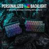 imageEPOMAKER Split65 QMKVIA Programmable Keyboard Wireless Mechanical Keyboard in 24GhzBTTypeC Ergonomic Gaming Keyboard in Split Layout with RGB Backlit Wisteria Linear SwitchFlamingo Switch
