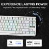 imageEPOMAKER G84 80 RGB Gaming Mechanical KeyboardPuff Aviator Coiled USB Cable