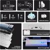 imageEPOMAKER G84 HE Wireless Hall Effect Keyboard 8K Polling amp 8000mAh SOCD amp DKS Gaming Keyboard with Fast Trigger amp Adjustable Actuation RGB Backlit PBT Keycap HotSwap for WinMac WhiteWhite