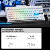imageEPOMAKER G84 HE Wireless Hall Effect Keyboard 8K Polling amp 8000mAh SOCD amp DKS Gaming Keyboard with Fast Trigger amp Adjustable Actuation RGB Backlit PBT Keycap HotSwap for WinMac WhiteWhite