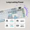 imageEPOMAKER QK108 Full Size Mechanical Keyboard with Screen amp KnobClick Gaming Mouse Wireless 24GhzBluetoothTypeC