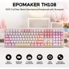 imageEPOMAKER TH108 Full Size Mechanical KeyboardSunflower PBT Keycaps