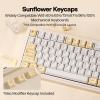 imageEPOMAKER TH108 Full Size Mechanical KeyboardSunflower PBT Keycaps