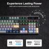 imageEPOMAKER TH108 PRO Full Size Mechanical Keyboard with Screen amp KnobCrystal Tactile Silent Mechanical Keyboard Switches Set