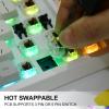 imageEPOMAKER Theory TH80 75 Hot Swappable RGB 24GhzBluetooth 50Wired Mechanical Gaming Keyboard with MDA PBT Keycaps Large Capacity Battery Knob Control for WindowsMac