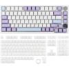 imageEPOMAKER Ajazz AK820 Pro 75 Wireless Mechanical Keyboard with TFT Smart DisplayampKnobLusterfly Jelly Keycaps Set  123 Keys DoubleShot Laser Engraved