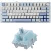 imageEPOMAKER F75 Gasket Mechanical KeyboardCreamy Jade 45gf Gaming Keyboard Switches