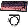 imageEPOMAKER HE75 Mechanical Keyboard with Metal KnobMix 18m Coiled Keyboard Cable USB C to USB A TPU Cable for Mechanical Gaming Keyboard