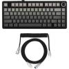 imageEPOMAKER x Aula F75 Gasket Mechanical KeyboardBlack Mix 18m Coiled Keyboard Cable with Detachable Metal Aviator