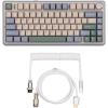 imageEPOMAKER x Aula F75 Gasket Mechanical KeyboardPuff Aviator Coiled USB Cable