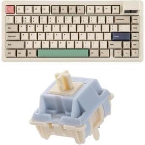 imageEPOMAKER RT82 Wireless Mechanical Keyboard with ScreenSorane 39gf Gaming Keyboard Switches Set