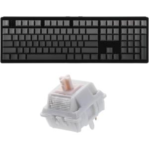 imageEPOMAKER TH108 Full Size Mechanical KeyboardCream Marble 47gf Gaming Keyboard Switches