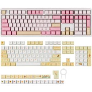 imageEPOMAKER TH108 Full Size Mechanical KeyboardSunflower PBT Keycaps