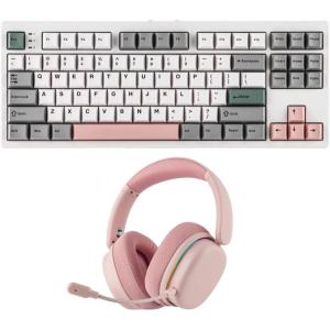 imageEPOMAKER TH87 Wireless Mechanical Keyboard with 10000mAh BatteryG7 Pro Wireless Gaming Headset