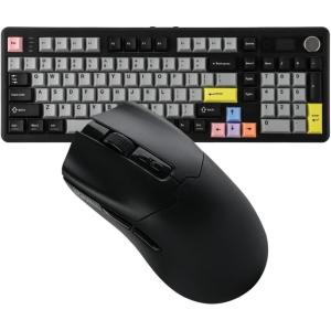 imageEPOMAKER TH99 PRO 96 Mechanical Keyboard with Screen amp KnobClick Gaming Mouse Wireless 24GhzBTTypeC