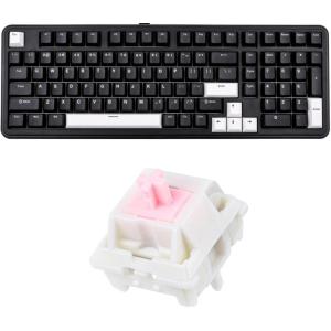 imageEPOMAKER TH99 TriMode Wireless Mechanical Keyboard with NumpadRoseveil Silent Keyboard Switch