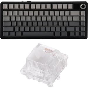 imageEPOMAKER X Aula F75 MAX Wireless Mechanical Keyboard with TFT Screen and Knob Reaper Switch100 Pcs LEOBOG Icesoul Keyboard Switches