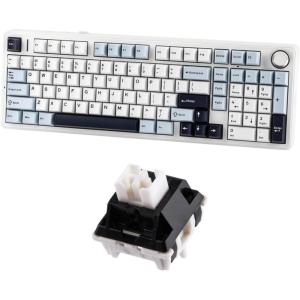 imageEPOMAKER X Aula F99 PRO Wireless Gaming Keyboard StarArrow Switch100 Pieces Zebra 40gf Linear Mechanical Keyboard Switches