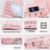 imageEPOMAKER Aula S102 PRO Membrane Gaming Keyboard with TFT Screen Volume Knob amp Number Pad BT24GUSB RGB Backlit Creamy Silicone Structure Silent Keyboard for PC GameOffice GreyPink