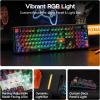 imageEPOMAKER TH108 V2 PRO Full Size Mechanical Keyboard with ScreenampKnob 10000mAh BT24Ghz Mac Modifier PBT Keycap Hot Swap RGB Gasket Wireless Gaming Keyboard for MacPC Black Creamy JadeBlack