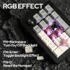imageEPOMAKER AK820 Pro 75 Wireless Mechanical KeyboardEK21 VIA Gasket Number Pad with 1000mAh Battery