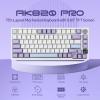 imageEPOMAKER AK820 Pro 75 Wireless Mechanical KeyboardGlintrix PBT Shine Through Keycaps