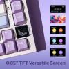 imageEPOMAKER AK820 Pro 75 Wireless Mechanical KeyboardGlintrix PBT Shine Through Keycaps