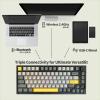 imageEPOMAKER Ajazz AK820 Pro 75 Mechanical Gaming Keyboard GasketMounted with TFT Smart Display amp Knob  Wisteria 39gf Linear Switches