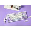 imageEPOMAKER Ajazz AK820 Pro 75 Mechanical Gaming Keyboard GasketMounted with TFT Smart Display amp Knob 82 Keys Nude Rosa Silent Switches USBC 24GHz RGB Backlighting
