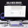 imageEPOMAKER Aula WIN68 HE Magnetic KeyboardPuff Aviator Coiled USB Cable Type C Detachable Mechanical Gaming Keyboard Cable for WinMacGamers