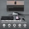 imageEPOMAKER F75 Gasket Mechanical KeyboardEK21 VIA Gasket Number Pad with 1000mAh Battery