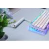 imageEPOMAKER P75 75 Wireless Aluminum Mechanical Keyboard with Metal KnobPuff White Type C Detachable Mechanical Gaming Keyboard Cable