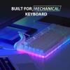 imageEPOMAKER QK108 Full Size Mechanical Keyboard with Screen amp KnobMix 18m Coiled Keyboard Cable USB C to USB A TPU Cable for Mechanical Gaming Keyboard