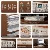imageEPOMAKER RT100 PRO Wireless Gaming Keyboard with 154 ScreenampKnob RGB 24GhzBTUSBC Hot Swap 5000mAh PBT Keycap Custom Driver Retro Mechanical Keyboard for WinMac White Sea Salt SilentWhite