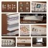 imageEPOMAKER RT100 PRO Wireless Gaming Keyboard with 154 ScreenampKnobSea Salt V3 Silent Mechanical Keyboard Switches Set