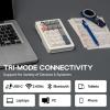 imageEPOMAKER RT82 Wireless Mechanical Keyboard with ScreenEK21 VIA Gasket Number Pad with 1000mAh Battery