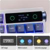 imageEPOMAKER TH108 PRO Full Size Mechanical Keyboard with Screen amp KnobPuff Aviator Coiled USB Cable