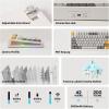 imageEPOMAKER TH80 V2 75 Wireless Mechanical Keyboard with Metal Knob 8000mAh 24GhzBTUSBC RGB Hot Swap Custom Driver PBT Keycap Wireless Gaming Keyboard for PCMac Black Creamy JadeWhite