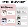 imageEPOMAKER TH99 TriMode Wireless Mechanical Keyboard with 8000mAh BatteryCream Marble 47gf Gaming Keyboard Switches