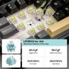 imageEPOMAKER X Aula EA75 MAX Wireless Gaming Keyboard with Screen amp KnobTH33 Wireless Mechanical Numpad