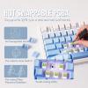 imageEPOMAKER x Aula F75 Gasket Mechanical Keyboard35 Pieces Wisteria V2 Linear 38gf Keyboard Switches Set